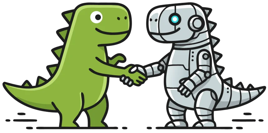 dhino Trust mascot